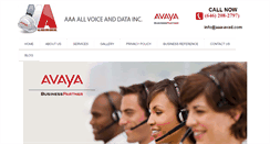 Desktop Screenshot of aaa-avad.com